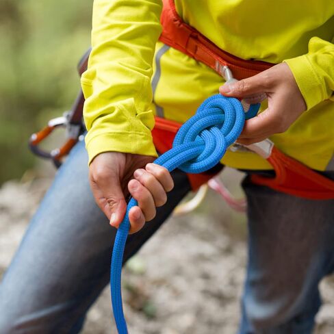 معدات LIVOSA Arborist مقاس 1/2 بوصة × 10 أقدام من أسلاك الفولاذ الأساسية، حبل تسلق الأشجار، حبل تحديد موضع حزام تسلق الأشجار لحماية السقوط، متسلقي الأشجار in Kuwait