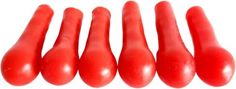 لمبة مطاطية قطارة من بايبيت دروبر حمراء لمصباح مطاطي بكرات شفط مطاطي، مناسبة ل3 مل 5 مل 10 مل 15 مل 20 مل ماصات 30 عبوة in Kuwait