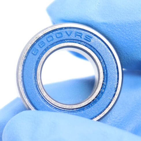 6800 VRS MAX Cartridge Bearings, Size 10x19x5mm Chrome Steel Blue Sealed with Grease, 6800LLU Cart Full Balls Bearing for MTB Hub Pivot, (Pick of 4Pcs) in Saudi Arabia