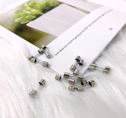12 PCS Glass Fuses, 5 X 20mm F10AL 125V, 0.2 X 0.78 in 10 Amp Fast-Blow Fuse 125V, 10A 125 Vlot. in Saudi Arabia