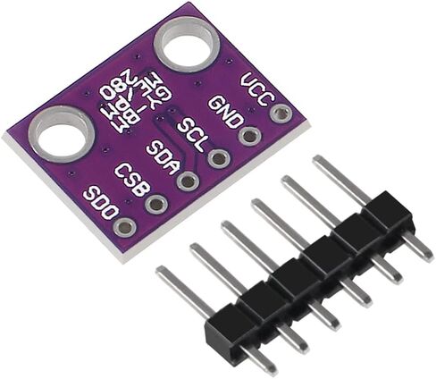 Coliao 8pcs BMP280 3.3V High Precision Atmospheric Pressure Sensor Module Digital Barometric Pressure Sensor GY-BMP280-3.3 Temperature Humidity Sensor Module in Saudi Arabia