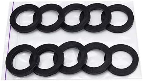 Grommet Eyelet Ring 1 inch Rubber Washer Gaskets 1 inch Rubber Washer Seals (10 Pieces in Pack) in Saudi Arabia