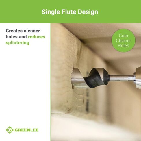 Greenlee - Bit، Auger، تغيير سريع 3/4A، صناعة الثقوب (60A-3/4) in Kuwait