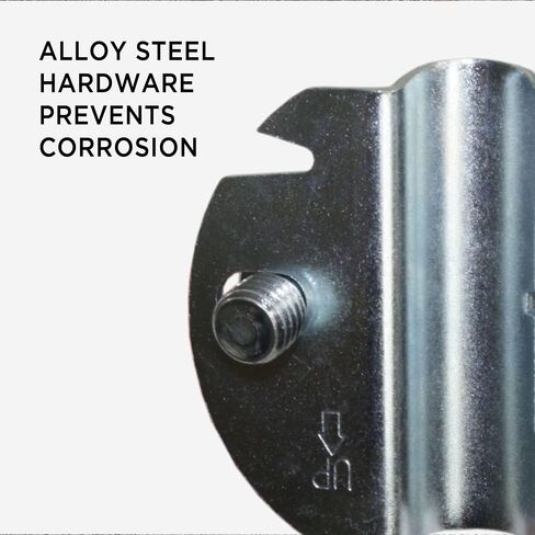 AFP Self-Locking Rope Grab with 2.25 inch Connecting Eye, Used with 5/8’’ Lifeline Rope, for Construction, Climbing, Fall-Protection, 310 lb. Capacity (OSHA/ANSI Compliant) Silver in Kuwait