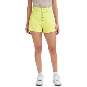 شورت أمي عالي الخصر للسيدات من Levi's