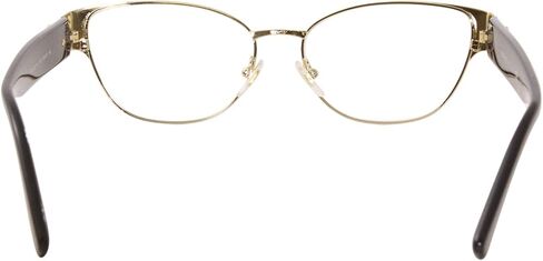 Versace Women's VE1267B 1433 Gold/Black Full Rim Eyeglasses Optical Frame 55mm in Saudi Arabia