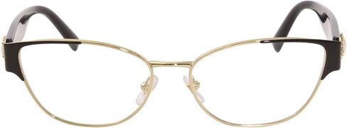 Versace Women's VE1267B 1433 Gold/Black Full Rim Eyeglasses Optical Frame 55mm in Saudi Arabia