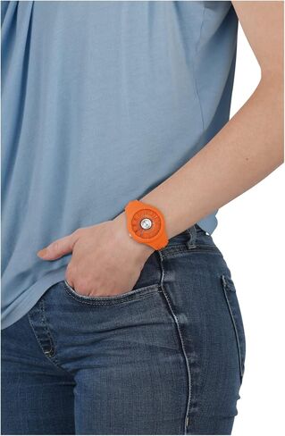 Versus Versace Womens Orange 39 mm Fire Island Lion Watch VSPOQ1E21 in Saudi Arabia