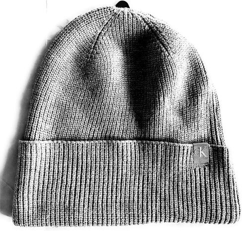 Calvin Klein Men's Beanie, Grey (Grey P01), osz in Saudi Arabia