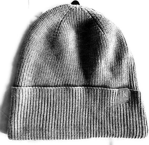 Calvin Klein Men's Beanie, Grey (Grey P01), osz in Saudi Arabia