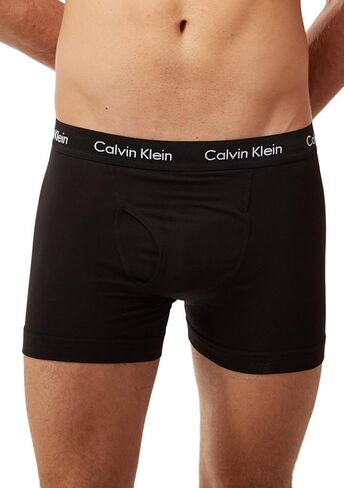 Calvin Klein Men's Cotton Stretch Multipack Low-Rise Trunks in Saudi Arabia
