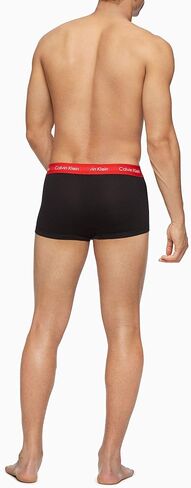 Calvin Klein Men's Cotton Stretch Multipack Low-Rise Trunks in Saudi Arabia