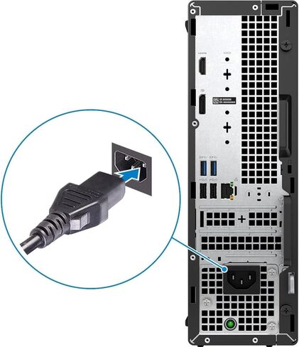 Dell OptiPlex 3000 Desktop Computer - Intel Core i5 12th Gen i5-12500 Hexa-core (6 Core) 3 GHz - 8 GB RAM DDR4 SDRAM - 256 GB M.2 PCI Express NVMe 3.0 x4 SSD - Small Form Factor - Black in Saudi Arabia