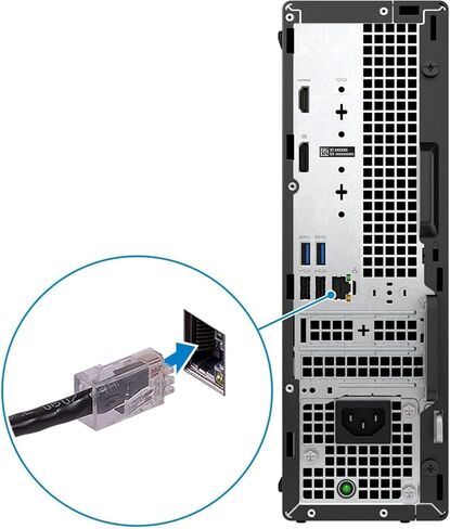 Dell OptiPlex 3000 Desktop Computer - Intel Core i5 12th Gen i5-12500 Hexa-core (6 Core) 3 GHz - 8 GB RAM DDR4 SDRAM - 256 GB M.2 PCI Express NVMe 3.0 x4 SSD - Small Form Factor - Black in Saudi Arabia