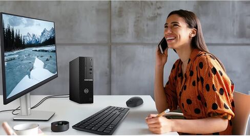 Dell OptiPlex 3000 Desktop Computer - Intel Core i5 12th Gen i5-12500 Hexa-core (6 Core) 3 GHz - 8 GB RAM DDR4 SDRAM - 256 GB M.2 PCI Express NVMe 3.0 x4 SSD - Small Form Factor - Black in Saudi Arabia