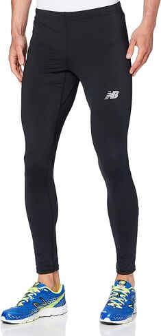New Balance Mens Running Tights Athletic Lightweight Black in Saudi Arabia