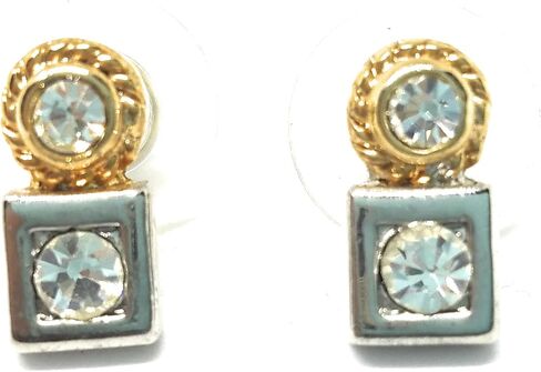 Cookie Lee Crystal Post Earrings (B2) 99226 in Saudi Arabia