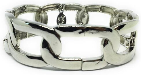 Cookie Lee Bold Links Stretch Bracelet (D) 2055 in Saudi Arabia