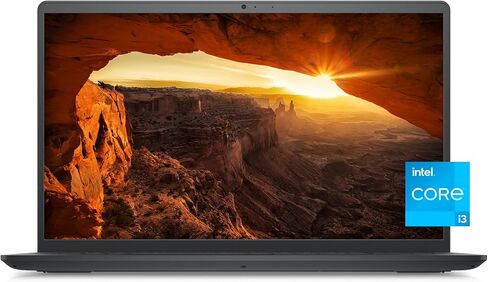 2021 Dell New Inspiron 15 3000 Slim Laptop, 15.6" FHD LED Display, 11th Gen Intel Core i3-1115G4 Processor, 8 GB DDR4 RAM, 256 GB SSD, HDMI, Webcam, Windows 10 Home, Black (Latest Model) in Saudi Arabia