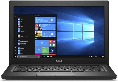 Dell Latitude 7280 Intel Core i7-6600U X2 2.6GHz 8GB 256GB SSD 12.5 inches, Black (Renewed) in Saudi Arabia