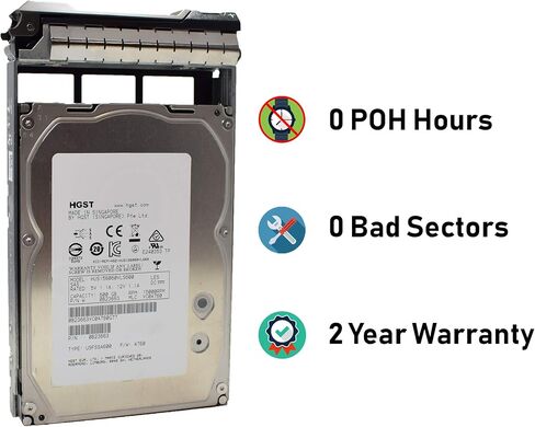 Dell W347K 600GB 15K 16MB 6.0GBps 3.5" Enterprise Class SAS Hard Drive in Poweredge R Series Tray in Saudi Arabia