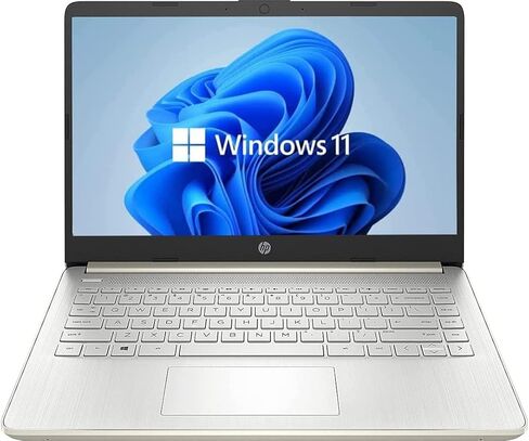 2022 HP 14 بوصة شاشة لمس لاب توب، ويندوز 11، معالج AMD 3020e، ذاكرة رام 4 جيجا، 64 جيجا اس اس دي، HDMI، فضي لامع (متجدد) in Saudi Arabia