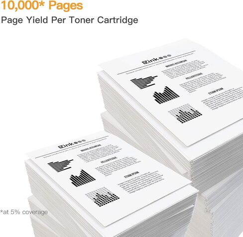 خرطوشة حبر E-Z Ink (TM) متوافقة مع HP 90A CE390A 90X CE390X Laserjet Enterprise 600 M601 M602 M603 M455 M601n M601dn M602n M602x M603dn M603dn M455f M4555h (أسود، عبوتان) in Kuwait