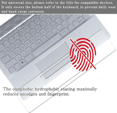 Puccy 2 Pack Film Protector, compatible with DELL XPS 13 9315 13.4" Laptop TPU Keyboard TouchPad Trackpad Guard Cover Skin (Not Tempered Glass Screen Protectors) in Saudi Arabia