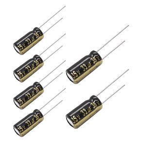 Replacement for 6 pcs Panasonic FM Series Capacitors 35V 33uf Low ESR Impedance 105°C in Kuwait