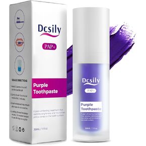 Purple Toothpaste Whitening, Colour Corrector Purple Toothpaste for Teeth Whitening, V34 Color Corrector Serum, Purple Teeth Whitening Toothpaste for Adults, TIK Tok Must Haves 2023. (Violet) in Kuwait