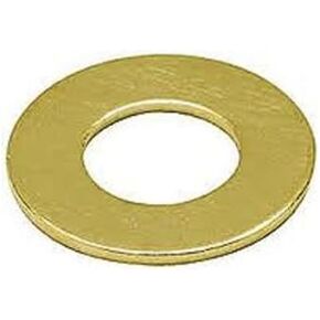 أجزاء صغيرة من غسالة مسطحة من النحاس، لمسة نهائية سادة، رقم 3 حجم المسمار، معرف 0.1 بوصة، قطر 1/4 بوصة، سمك 0.02 بوصة (عبوة من 100 قطعة) in Kuwait