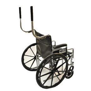 مقابض تمديد الكرسي المتحرك CENTiCARE C-115، من الفولاذ المقاوم للصدأ بدرجة طبية، مجموعة من قطعتين in Saudi Arabia