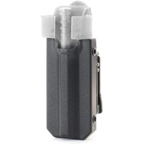 Eleven 10 Slick Front Rigid TQ Case for C-A-T Tourniquet, Black, Belt Attachment - Tourniquet Included
