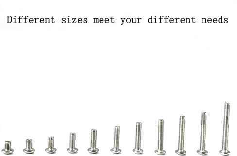 M3 عرافة المقبس زر غطاء رأس البراغي المكسرات غسالات عدة ، M3 x 4/5/6/8/10/12/14/16/18/20/25 مللي متر متري المسمار تشكيلة in Kuwait