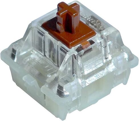 Cherry MX RGB Brown Key Switches (10 Pcs)- MX1A-L1NA | Plate Mounted | Tactile Switch for Mechanical Keyboard. in Saudi Arabia
