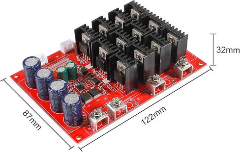 MELIFE PWM وحدة تحكم في سرعة المحرك DC 10-50V 60A عالية الطاقة HHO RC سائق وحدة تحكم PWM وحدة تحكم 12V 24V 48V 3000W سلك تمديد مع مفتاح in Kuwait