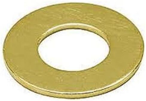 أجزاء صغيرة من غسالة مسطحة من النحاس، لمسة نهائية سادة، رقم 3 حجم المسمار، معرف 0.1 بوصة، قطر 1/4 بوصة، سمك 0.02 بوصة (عبوة من 100 قطعة) in Kuwait