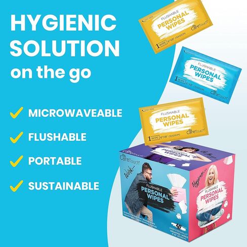 مناديل مبللة لتطهير اليدين خالية من الكحول من كير تاتش - 10 عبوات للسفر مكونة من 20 قطعة لكل منها - مناديل مطهرة مضادة للبكتيريا ومرطبة مع فيتامين E وخلاصة الصبار للأطفال إلى البالغين (200 منديل), , Hand Sanitizer Wipes 2pack, , in Kuwait