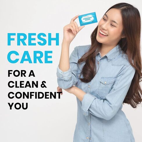 مناديل مبللة لتطهير اليدين خالية من الكحول من كير تاتش - 10 عبوات للسفر مكونة من 20 قطعة لكل منها - مناديل مطهرة مضادة للبكتيريا ومرطبة مع فيتامين E وخلاصة الصبار للأطفال إلى البالغين (200 منديل), , Hand Sanitizer Wipes 2pack, , in Kuwait