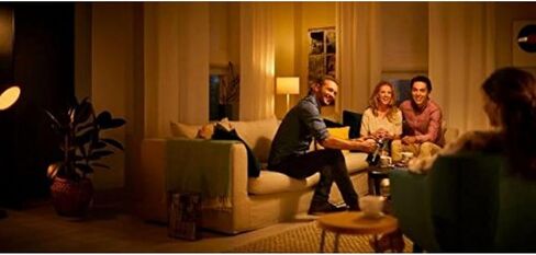 حلزوني كهرماني عتيق خالٍ من الوميض A19 من Philips، قابل للتعتيم، تقنية Eyecomfort، 400 لومن، ضوء كهرماني (2000 كلفن)، 6.5 وات = 60 وات، معتمد من العنوان 20، قاعدة E26، حزمة واحدة (565796) in Kuwait