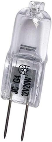 Q20/G4/CL/12V,10 Watt,T3 JC Type,12 Volt,Clear,G4 Bi-pin Base,Halogen Light Bulb(20 Pack) in Saudi Arabia