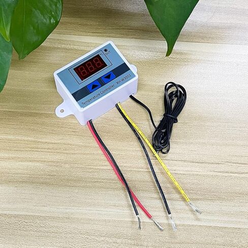 4 قطع XH-W3001 ترموستات مفتاح تحكم رقمي في درجة الحرارة LED مع مسبار مقاوم للماء، تسخين وتبريد إلكتروني ترموستات قابل للبرمجة DC12V 10A 120W يتراوح من -50 درجة مئوية إلى 110 درجة مئوية in Kuwait