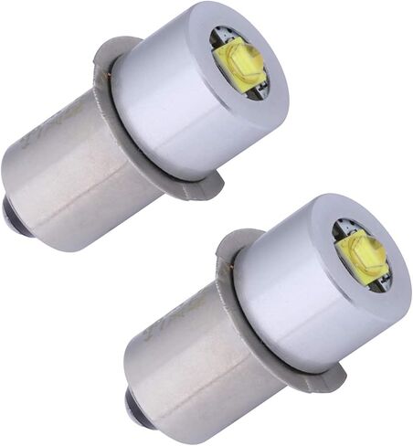 TRLIFE Maglite LED تحويل عدة، DC4-24V Maglite LED استبدال لمبة لـ 3-16 C&D Cells Maglite Flashlight، 3W P13.5S Mag Light LED Converter Maglite استبدال المصابيح 12V 18V مصباح يدوي (2 حزمة) in Kuwait