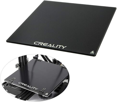 كرياليتي 3D الطابعة منصة تسخين السرير بناء سطح لوحة الزجاج المقسى للنهاية 3/Ender 3 Pro 3D الطابعة 235x235x3mm in Kuwait