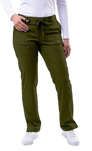Adar Pro Scrubs for Women - Skinny Leg Yoga Scrub Pants in Saudi Arabia