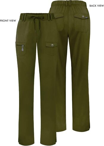 Adar Pro Scrubs for Women - Skinny Leg Yoga Scrub Pants in Saudi Arabia