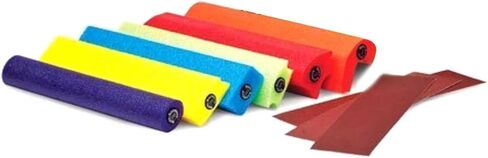 مجموعة مكعبات السنفرة اليدوية الرطبة والجافة 11" من 6 قطع in Kuwait