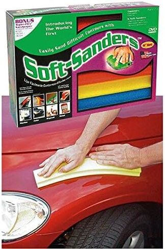 مجموعة مكعبات السنفرة اليدوية الرطبة والجافة 11" من 6 قطع in Kuwait