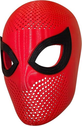 Cosplay Life Face Shell With Lenses - Mask - Halloween Costume Accessory (ASM, 25cm) in Kuwait