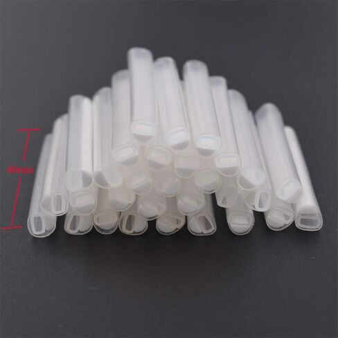 Primeda OD2.5mm Fiber Optic Fusion Splice Protection Sleeves 45mm | Preshunk Design | 304 High Grade Stainless Steel Needle,Polished, Burr-Free | 400pcs in Kuwait